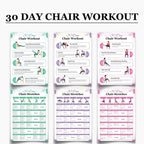 🔥Tai Chi Chair Workout Chart for Seniors (16 x 24 inches)