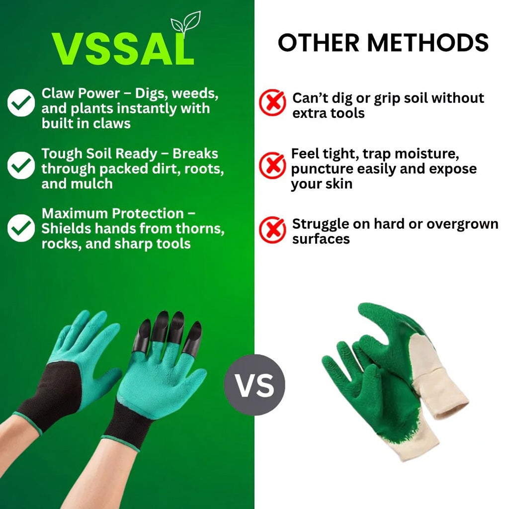 Clawed Gardening Gloves