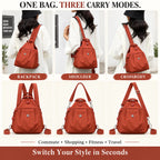 Premium 3 in 1 Anti-Theft Travel Tote Bag🎒