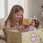Smiling Reborn Baby Vead 20" Little Infant Girl Heartwarming Gift Timeless Emotional Moments