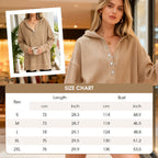 Women's Fashion V-Neck Long Sleeve Hoodie