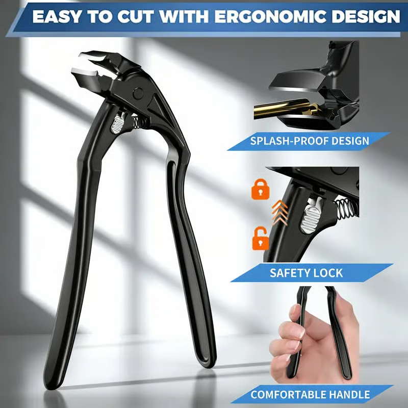Easy-Grip Curved Nail Clipper for Seniors
