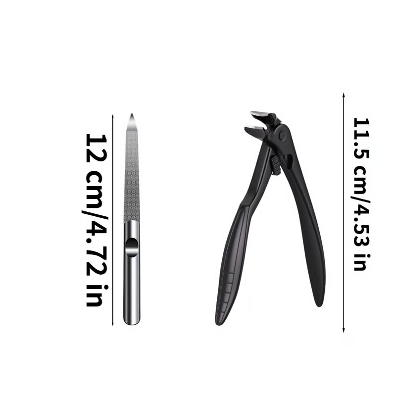 Easy-Grip Curved Nail Clipper for Seniors