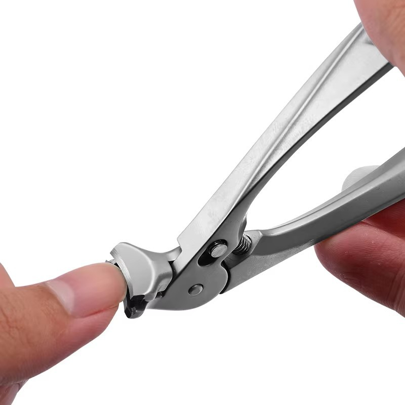 Easy-Grip Curved Nail Clipper for Seniors
