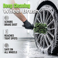 Wheel Barrel Cleaning Brush – Deep Reach Microfiber for Rims