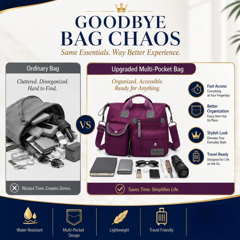 Large Capacity Waterproof Tote Bag for Women