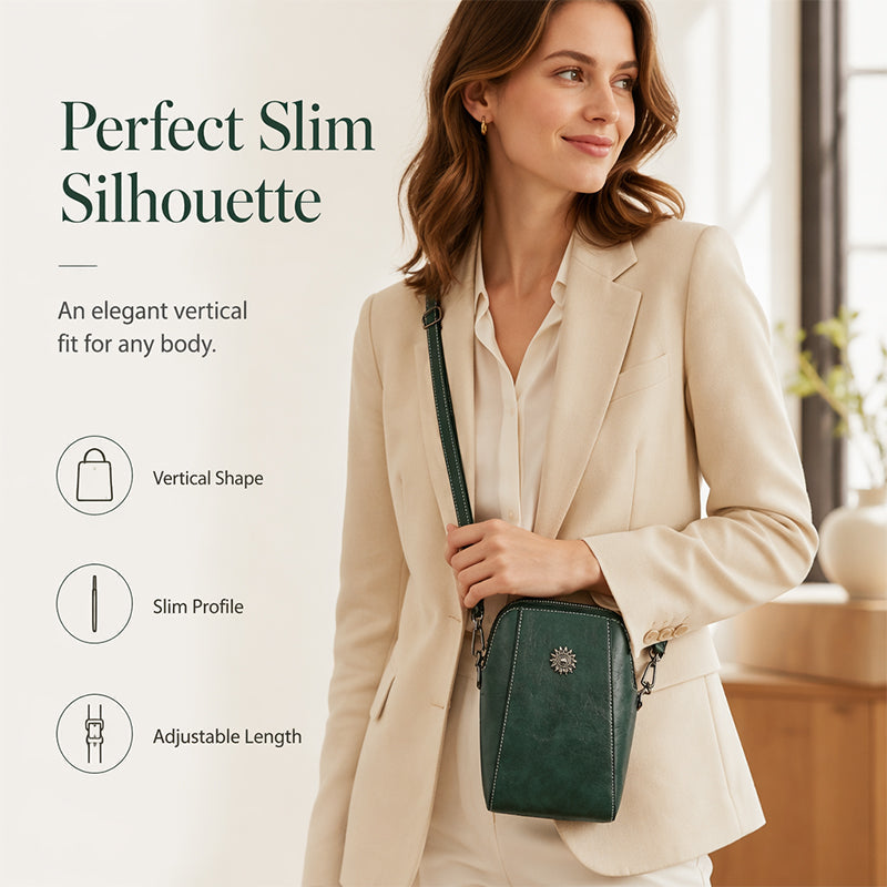 🎁Women PU Leather Crossbody Phone Bag