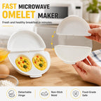 🍳2‑in‑1 Microwave Omelet & Egg Cooker