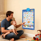 Interactive Talking Alphabet Poster — Bilingual English-Spanish, Games & Songs