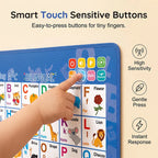 Interactive Talking Alphabet Poster — Bilingual English-Spanish, Games & Songs