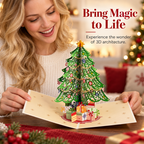 Creative 3D Pop Up Christmas Greeting Card